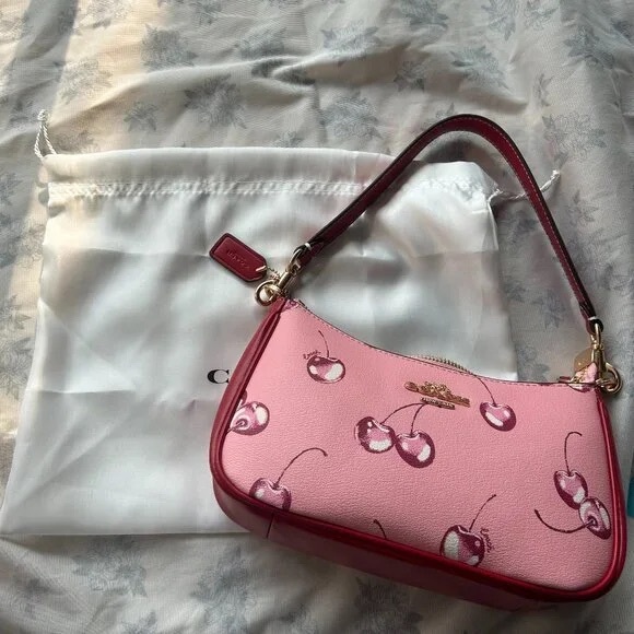 Coach Handbags - COACH Teri Shoulder Bag With Cherry Print CR290